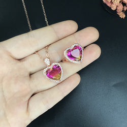 14K Rose Gold Jewelry Necklace