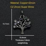 CZ Charms Cactus Necklace Pendant