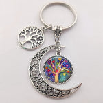 Tree of life statement keychain