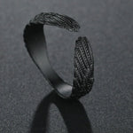 Double Head Snake Adjustable Rings