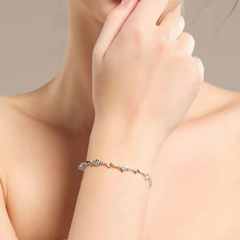 925 Sterling Silver Zirconia Bracelets