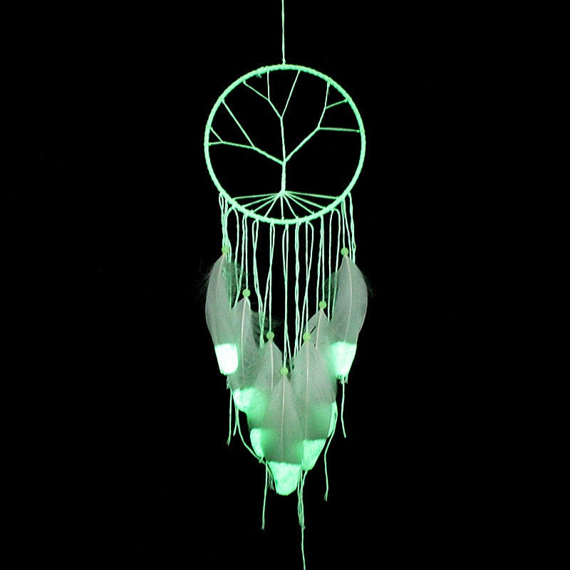 Tree of Life Fluorescence Dreamcatcher