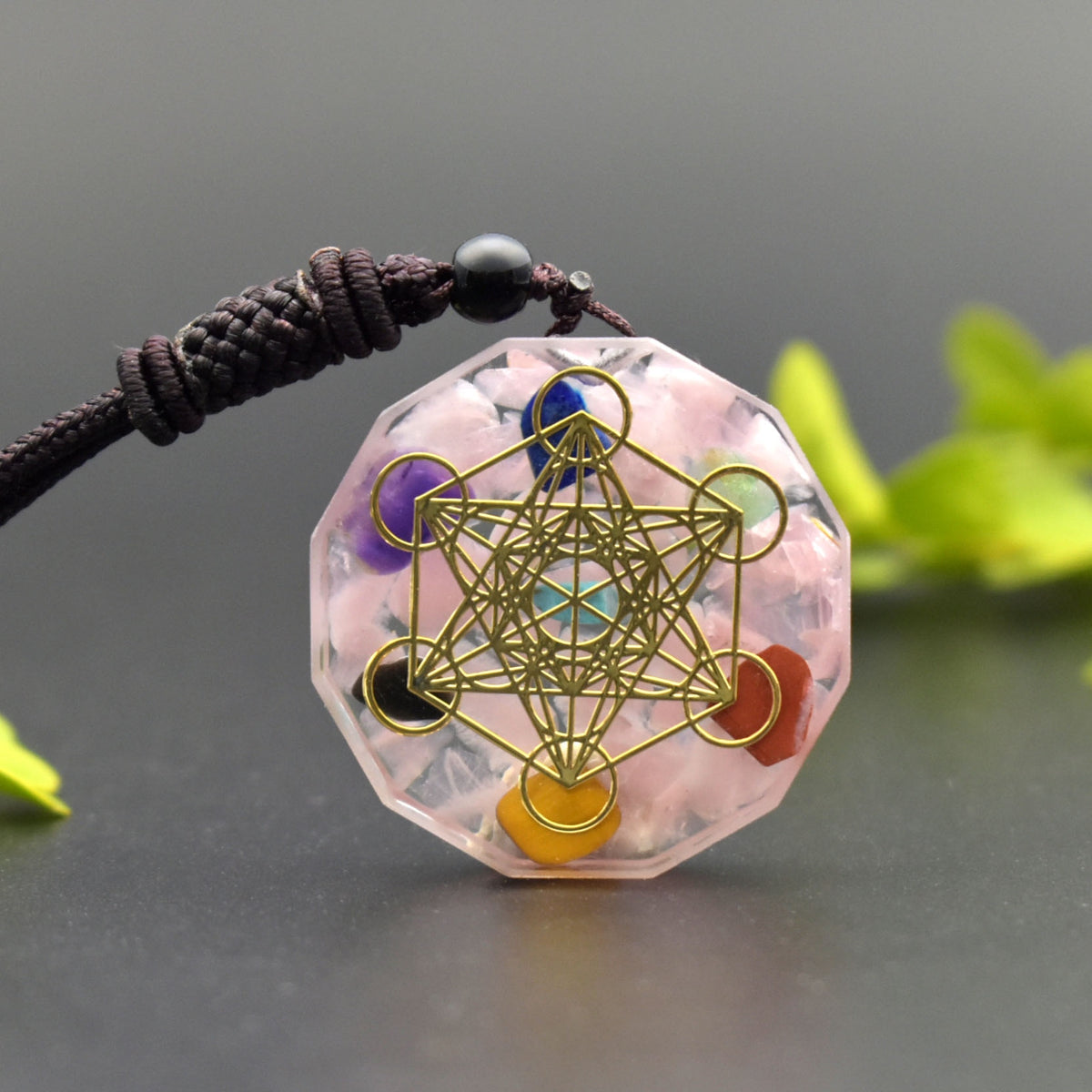 Tree Of Life Energy Orgonite Necklace