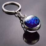 Glass Ball Keychain