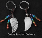 7 Chakras Natural Healing Crystal Keychain