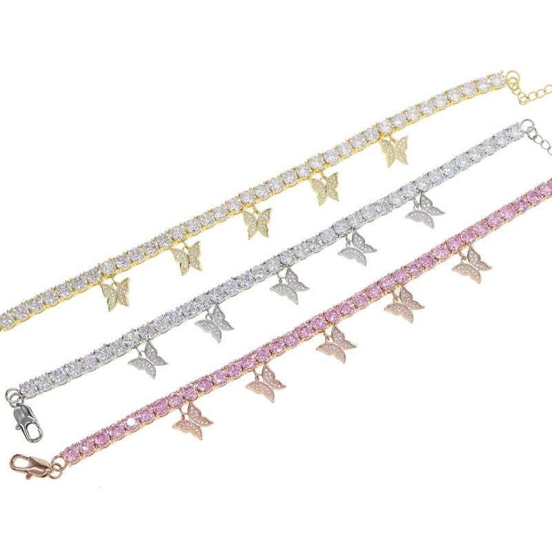 Butterfly Charm Anklet