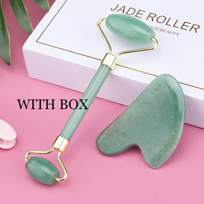 Face Massage Jade Roller Rose Quartz