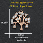 CZ Charms Cactus Necklace Pendant Accessories