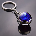 Glass Ball Keychain