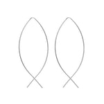 Long Crystal Tassel Gold Color Dangle Earrings