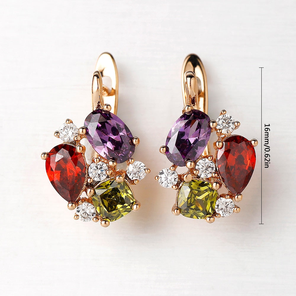 Crystal Stud Earrings