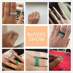 Zirconia Olive Branch Finger Ring