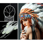 Tree of Life Fluorescence Dreamcatcher