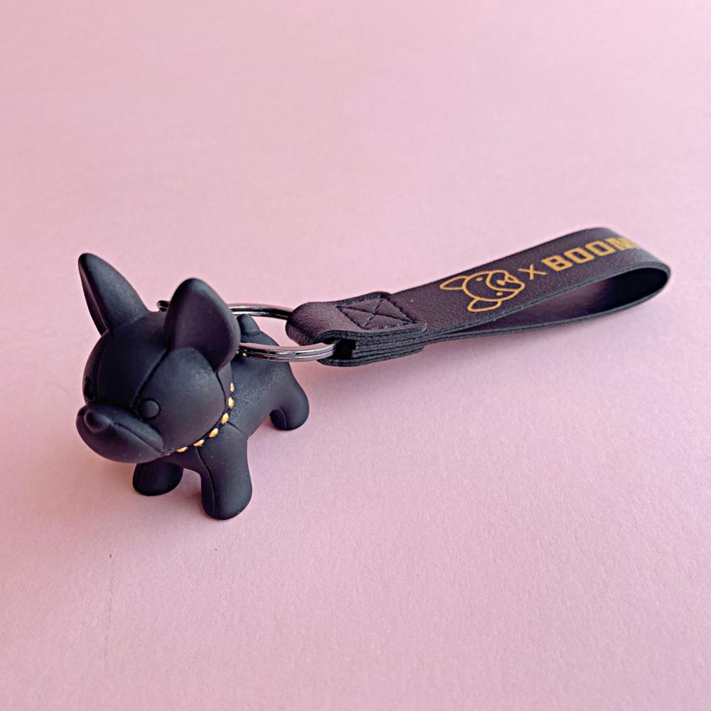 Cartoon Method Fighting Dog Keychains
