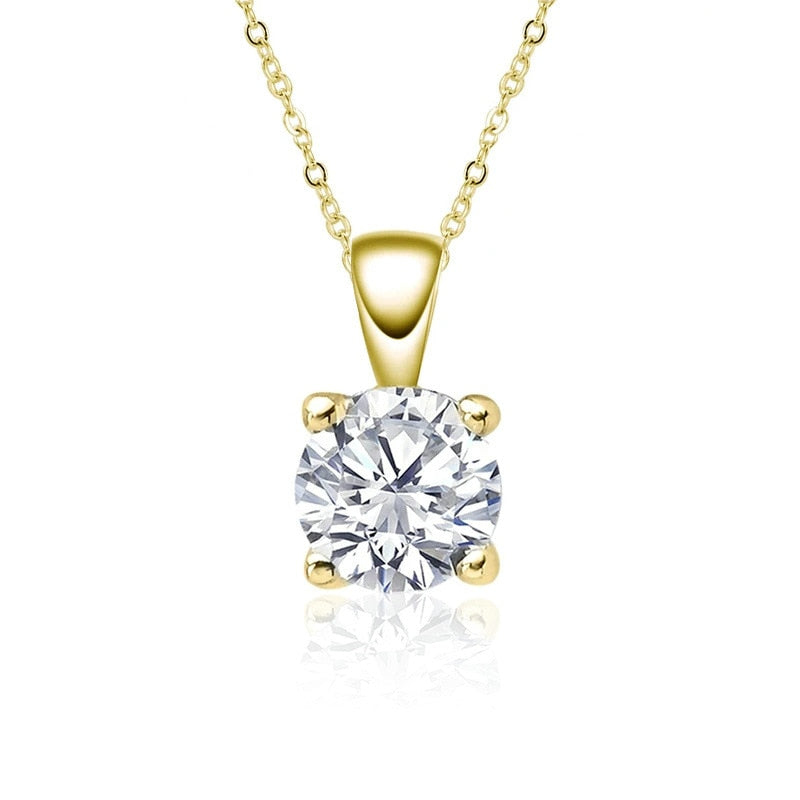Diamond Carat D Color Pendant Necklace