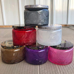 Candle Cup Color Relief Candlestick Glass Candles Jars