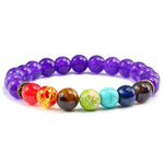 Beads Reiki Buddha Prayer Natural Stone Yoga Bracelet For Women