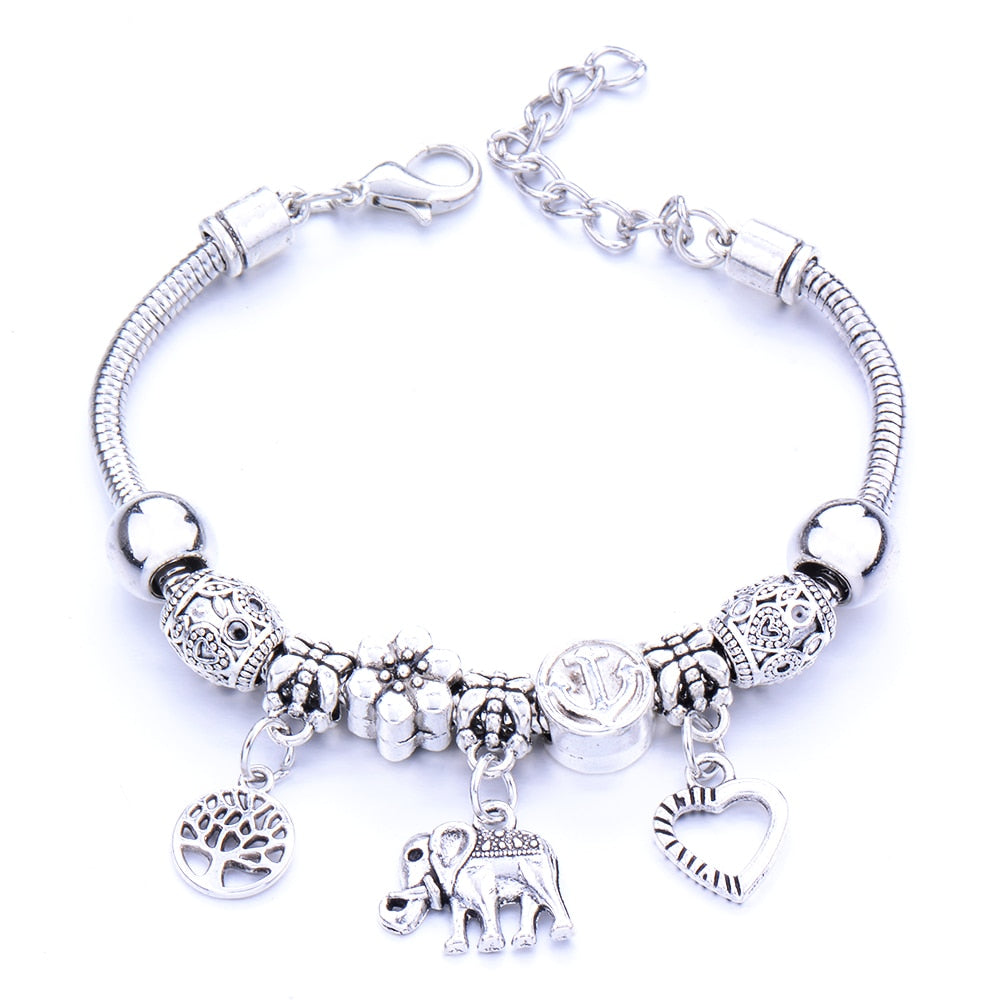 Tree of Life Elephant shape Bracelet