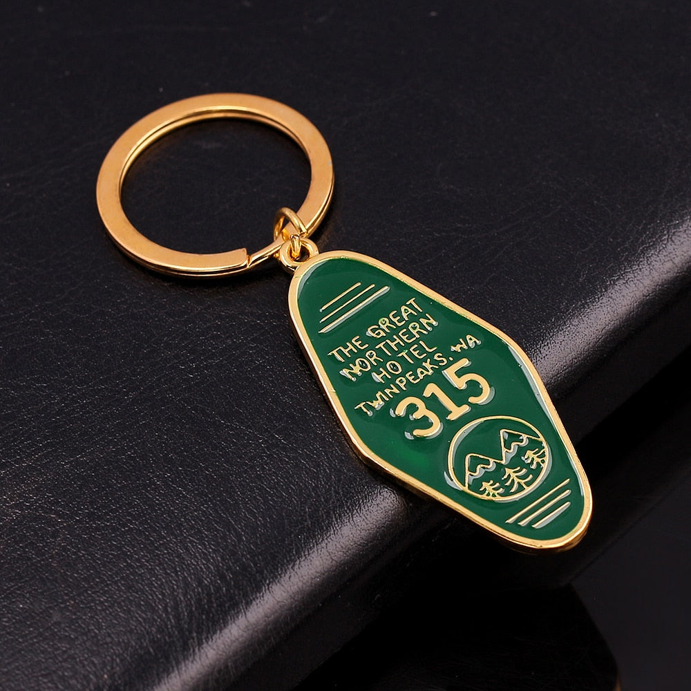 TV show Twin Peaks Key chain