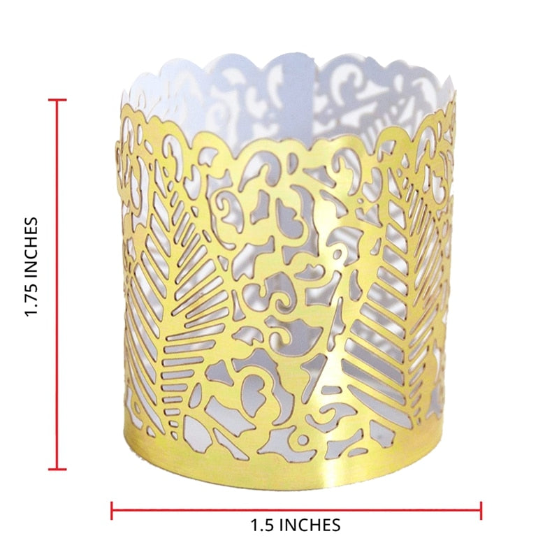 Flameless Tea Light Votive Wraps