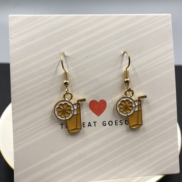 Mineral Water Bottles Earrings