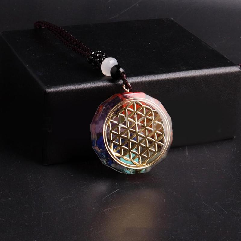 Seven Veins Energy Pendant Necklace