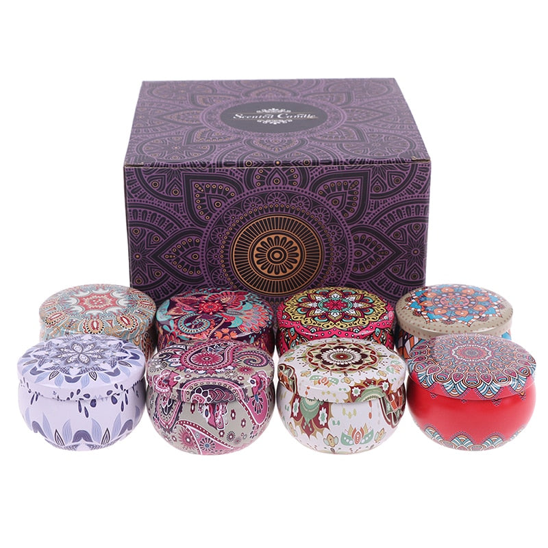  Soy Wax Scented Candles Ethnic Style Fragrance Candles
