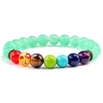 Beads Reiki Buddha Prayer Natural Stone Yoga Bracelet For Women