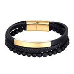 Bohemian Charm Bangle Leather