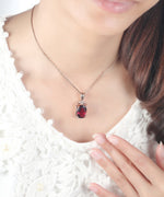 Ruby Treasure Pendant Necklace