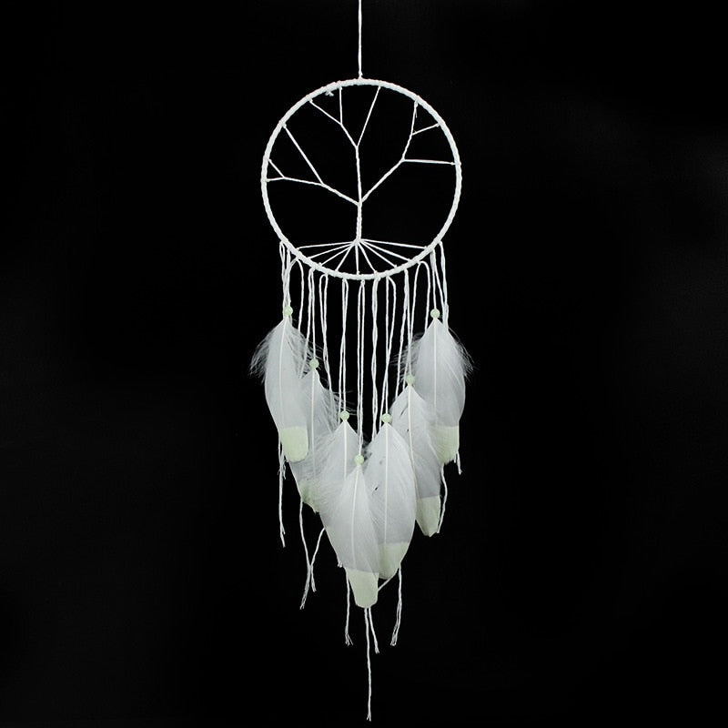 Tree of Life Fluorescence Dreamcatcher