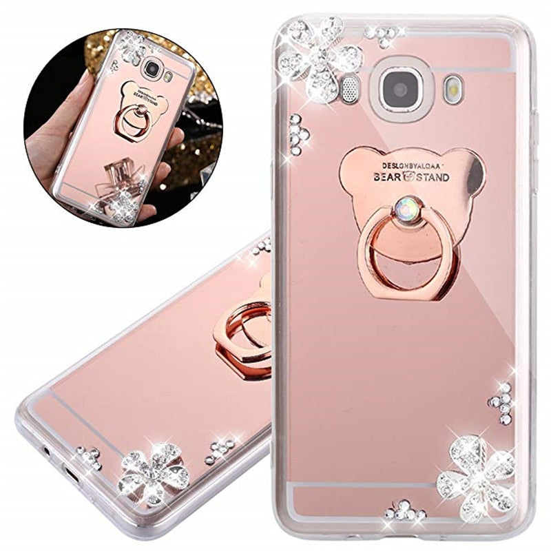 Crystal Mirror Case For Samsung Galaxy