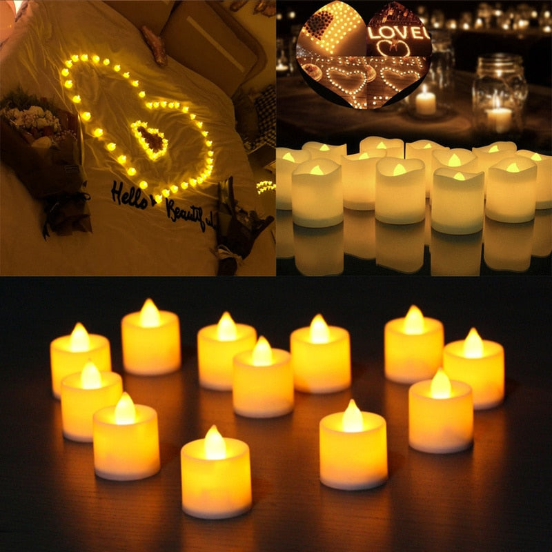 LED Candle Multicolor Color Lamp