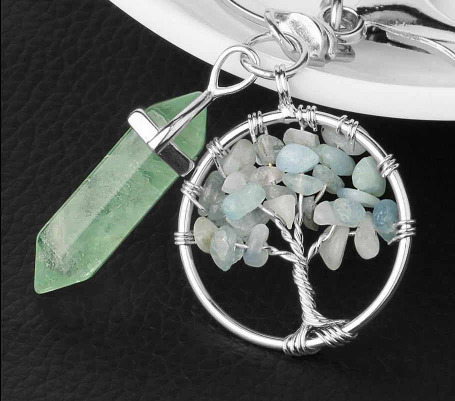 Natural Stone Keychains