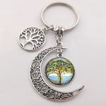 Tree of life statement keychain