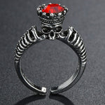 Double Head Snake Adjustable Rings