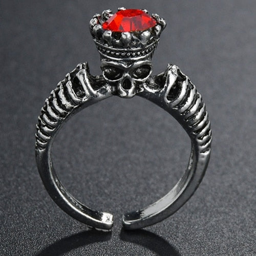 Double Head Snake Adjustable Rings