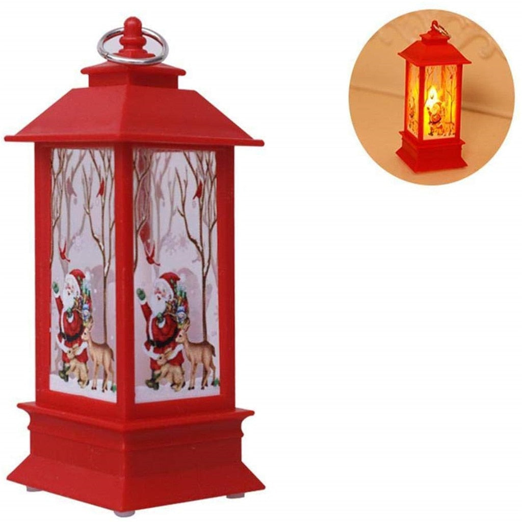 Christmas Candle with LED Tea light Candles