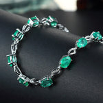 Emerald Gemstone Bracelets