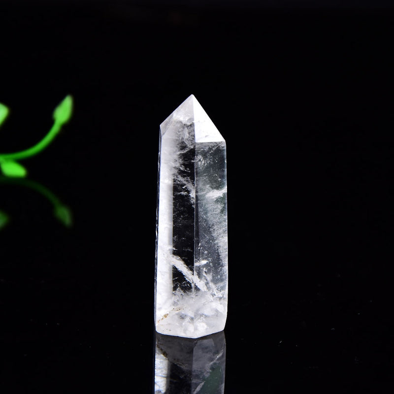Natural Crystal Clear Quartz Transparency Quartz Point Healing Stone