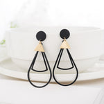Circle Drop Earrings
