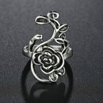Double Head Snake Adjustable Rings