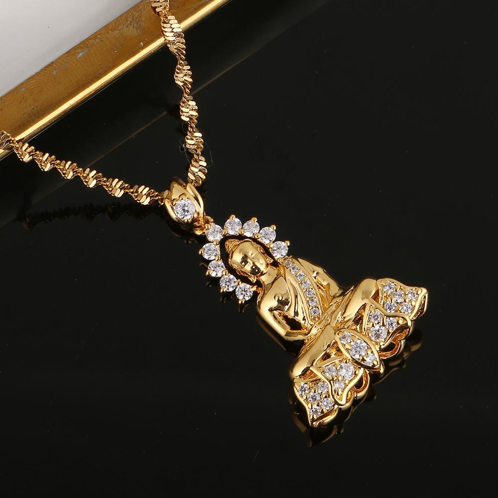 Amitabha Buddha Buddhist Pendant Necklace