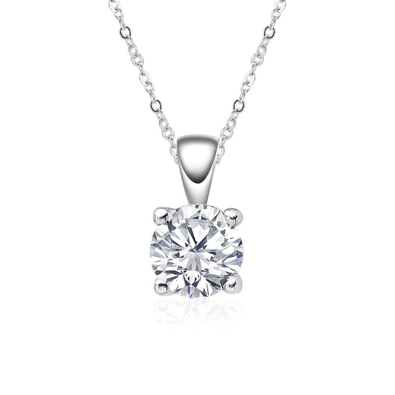 Diamond Carat D Color Pendant Necklace