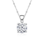 Diamond Carat D Color Pendant Necklace