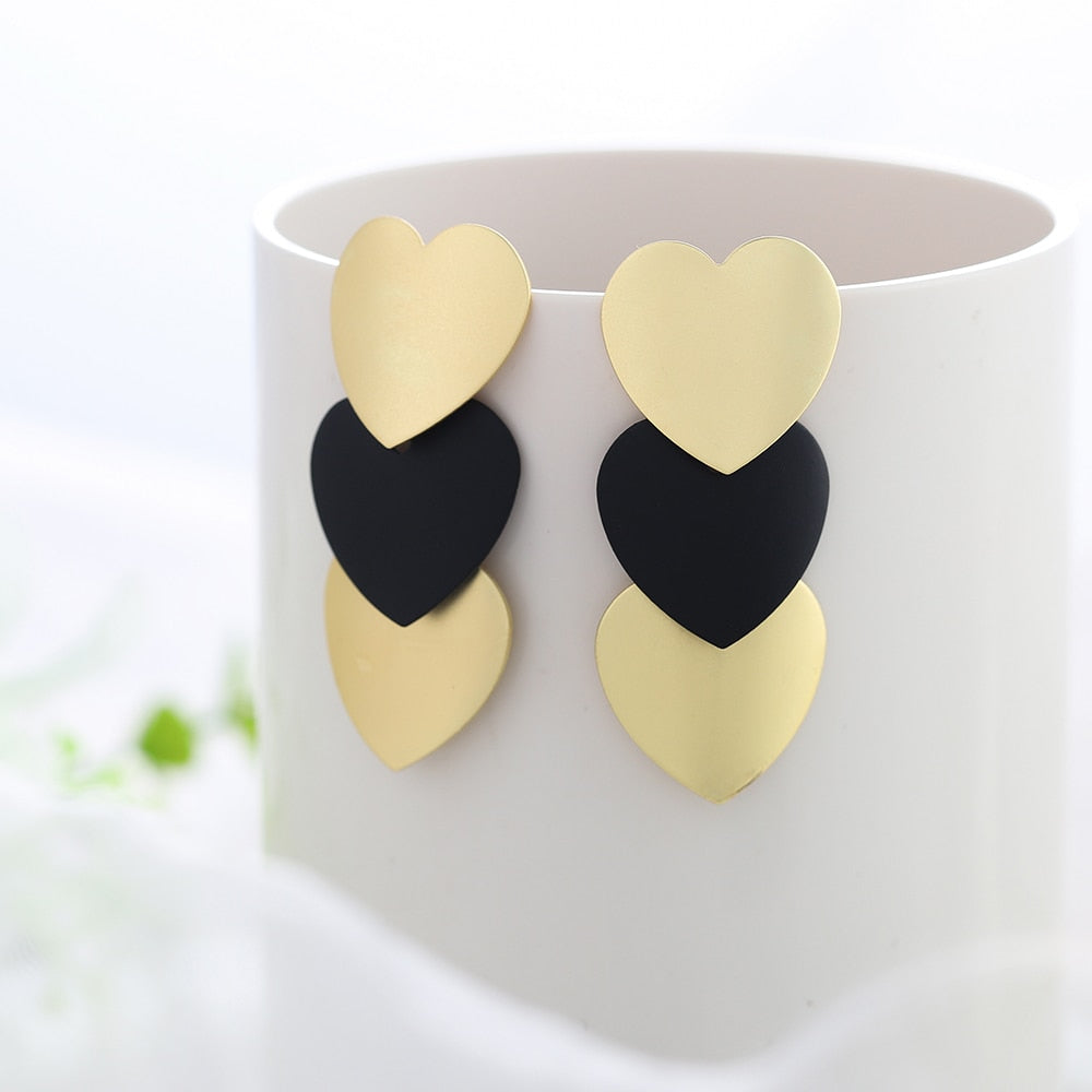 Circle Drop Earrings