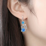 Crystal Dangle Earring