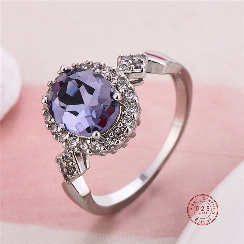 CZ Crystal Finger Rings