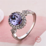 CZ Crystal Finger Rings