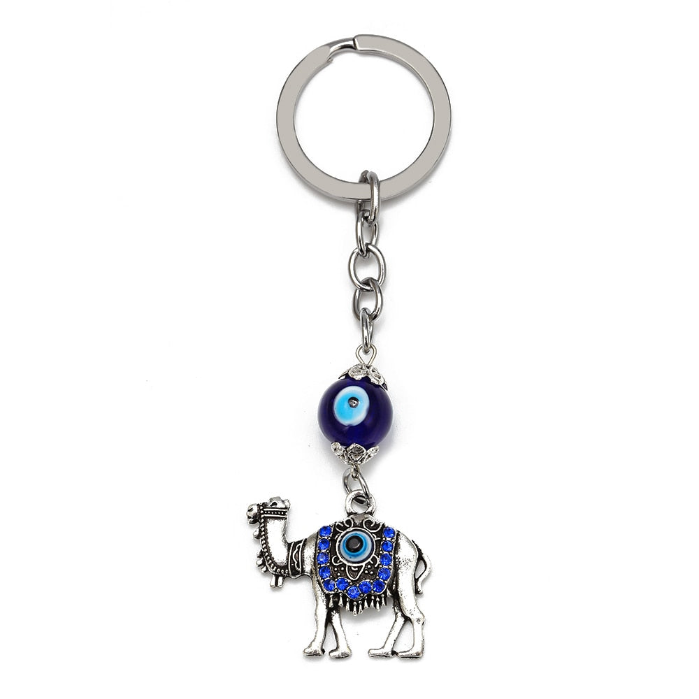 Eye Camel Starfish Charm Evil Eye Keychain